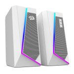 Redragon GS20W ANVIL 3W 2.0 RGB Stereo Desktop PC Speakers - White - Image 4