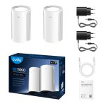 Cudy BE11000 Wi-Fi7 Tri-band Mesh Wi-Fi System - 2 Pack - Image 3