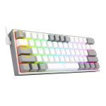 Redragon K617 FIZZ 60% Wired RGB Gaming Keyboard - White/Grey - Image 4