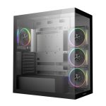 DeepCool CG580 4F V2 ARGB ATX Gaming Chassis - Black - Image 3