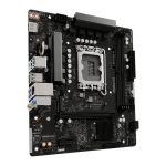 ASRock H810M-H Intel LGA1851 Micro ATX Motherboard - Black - Image 4