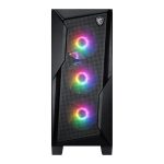 MSI MAG FORGE 130A Airflow ATX Gaming Chassis - Black - Image 3