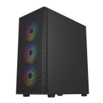 FSP M220 ATX Mid Tower Gaming Chassis - Black - Image 4