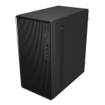 FSP S120 M-ATX Mid Tower Desktop Chassis - Black - Image 3