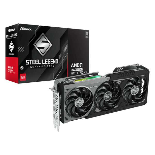 ASRock Radeon RX9070 XT Steel Legend