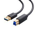 UGREEN US210 USB-A Printer Cable 2M - Black - Image 3