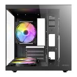 Antec VCX10M RGB Micro-ATX | ITX Mini -Tower Gaming Chassis - Black - Image 3