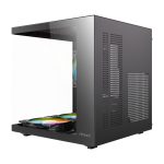 Antec VCX10M RGB Micro-ATX | ITX Mini -Tower Gaming Chassis - Black - Image 4