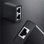 UGREEN RJ45 Splitter Adapter 2 Pack (Black) - Image 3