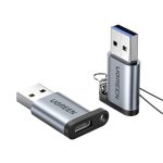UGREEN USB 3.0 Male to Type-C 3.1 Female Adapter, Data Transfer and Charging - Image 3