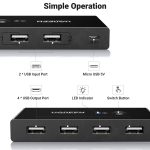 UGREEN USB 3.0 4-Port Switch Box, with 1.5m USB Cables - Image 4