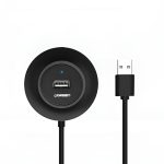 UGREEN 4-IN 1 USB 2.0 Hub (20777) - Black - Image 3