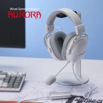 REDRAGON Over-Ear AURORA Gaming Headset - White - Image 3