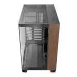 Antec C8 Curved Wood E-ATX | ATX | Micro-ATX | ITX Dual Chamber Gaming Chassis - Black - Image 3