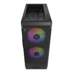 Antec NX416L ATX | Micro-ATX | ITX ARGB Mid-Tower Gaming Chassis - Black - Image 3