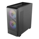 Antec NX416L ATX | Micro-ATX | ITX ARGB Mid-Tower Gaming Chassis - Black - Image 4