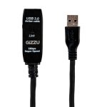 Gizzu USB 3.0 Active Extension Cable 5m - Black - Image 3