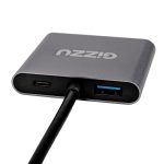 Gizzu 4-in-1 Type-C to Dual HDMI Hub - Image 4