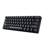 REDRAGON DRACONIC PRO Mechanical 61 Key|Bluetooth 5.0|RGB 9 Colour Modes|Rechargable Battery|Type-C Charging Cable Gaming Keyboard - Black - Image 3