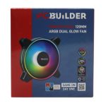 PCBuilder Tempest Chill 120MM ARGB Dual Glow Fan - Image 3