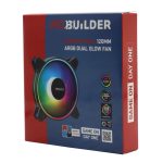 PCBuilder Tempest Chill 120MM ARGB Dual Glow Fan - Image 4