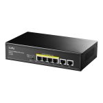 Cudy 6-Port Ethernet Unmanaged Switch - 4 Ports POE - Image 3