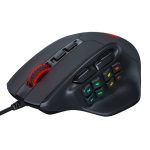 REDRAGON Aatrox 6200DP RGB MMO Gaming Mouse - Black - Image 3