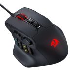 REDRAGON Aatrox 6200DP RGB MMO Gaming Mouse - Black - Image 4