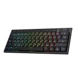 REDRAGON Horus Mini Pro 61Key Wireless Bluetooth Red Switch RGB Low Profile Gaming Mechanical Keyboard - Black - Image 3