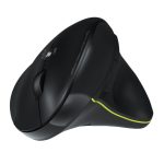 Port Connect Wireless Rechargeable Ergonoc Mouse Bluetooth - Black - Image 3