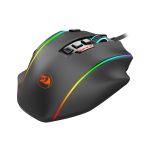 REDRAGON PERDICTION 4 12400DPI RGB MMO Ergo Gaming Mouse - Black - Image 4