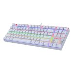 REDRAGON KUMARA Mechanical 87 Key|RGB Backlit Gaming Keyboard - White - Image 3