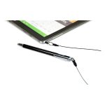 Port Designs Metallic Tip Stylus with 40cm Cable - Black - Image 4