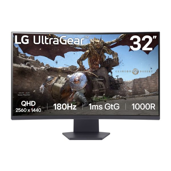 LG UltraGear 32" QHD VA Curved Gaming