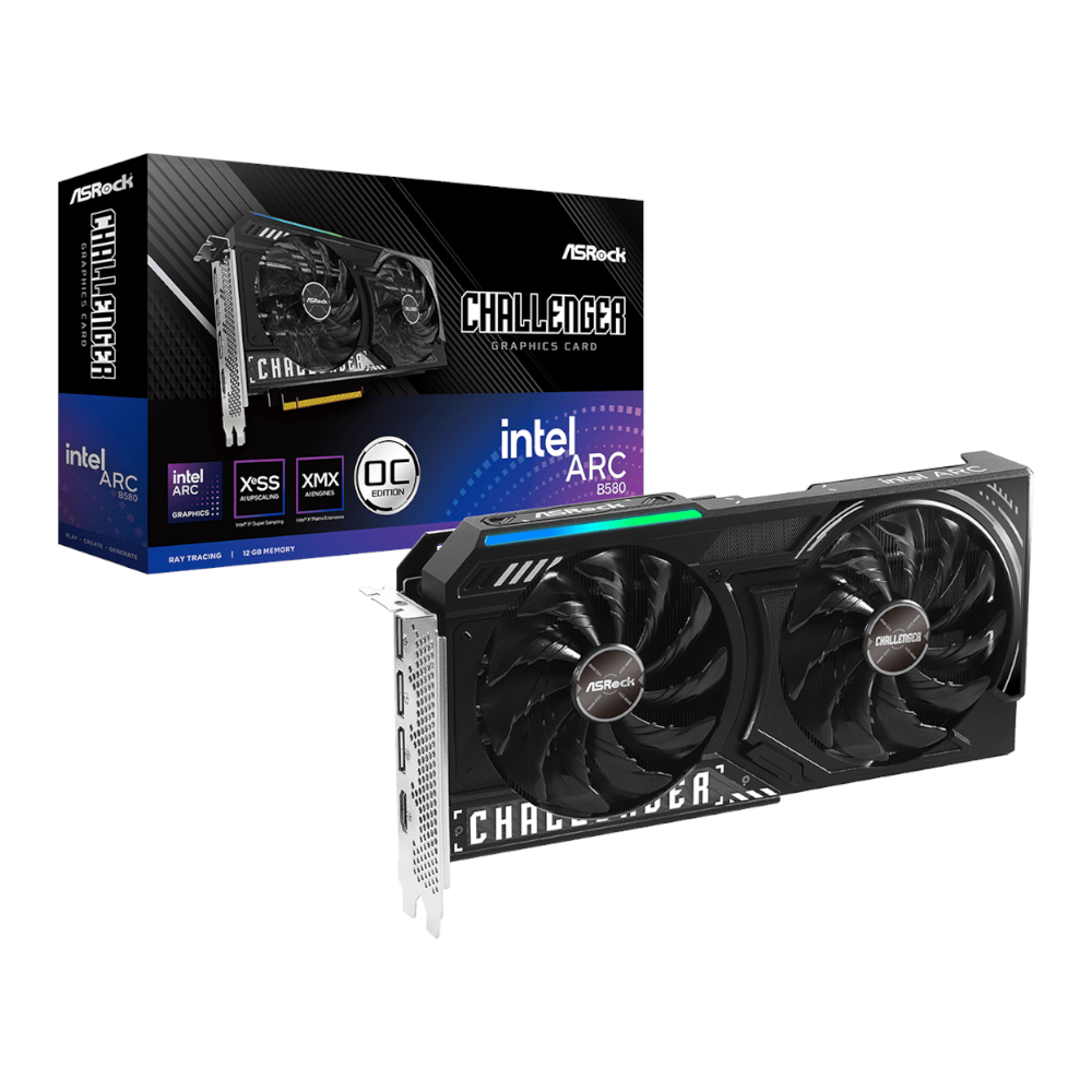 ASRock Intel Arc B580 Challenger OC