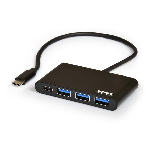 Port USB Type-C to 3 x USB3.0 and 1 x