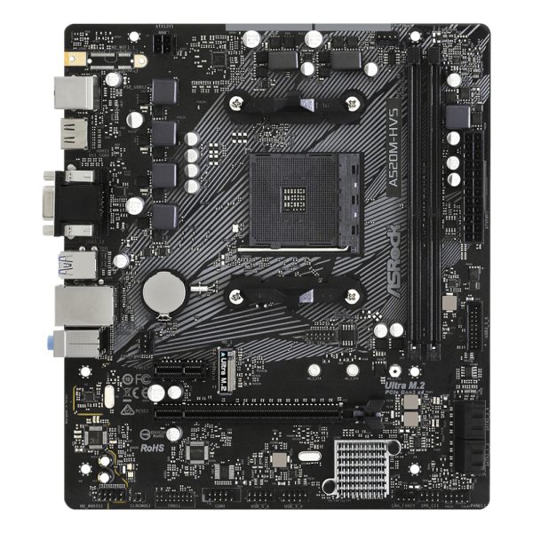 ASRock A520M-HVS AMD AM4 M-ATX