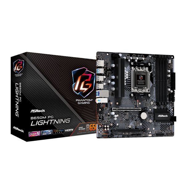ASRock B650M PG Lightning AMD AM5 Micro