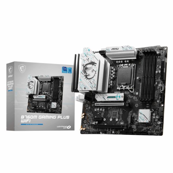MSI B760M GAMING PLUS WIFI DDR5 Intel
