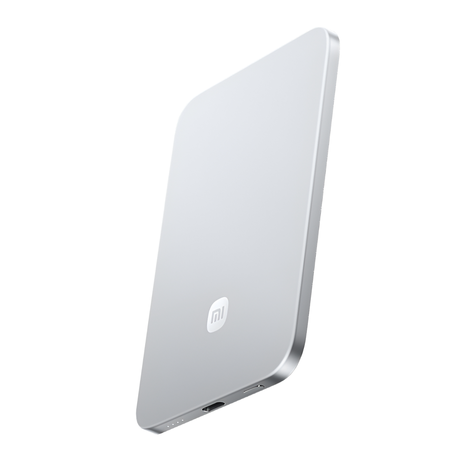 Xiaomi UltraThin Magnetic Power Bank 5000 15W - Aluminium Silver - Image 1