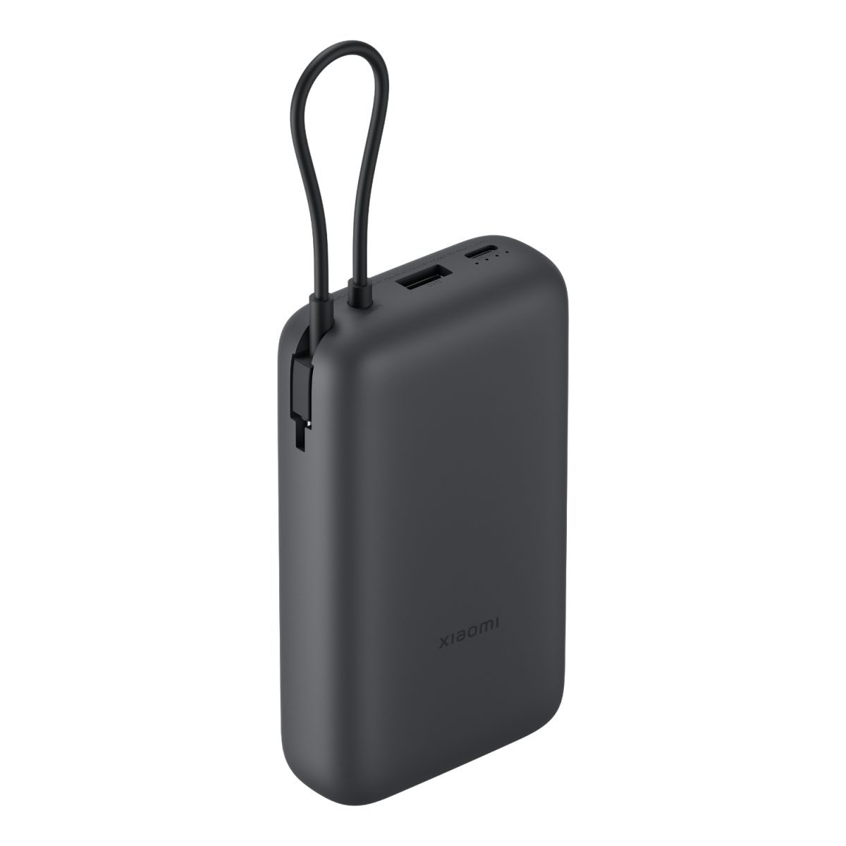 Xiaomi Power Bank 20000mAh (Integrated Cable) - Dark Grey - Image 1