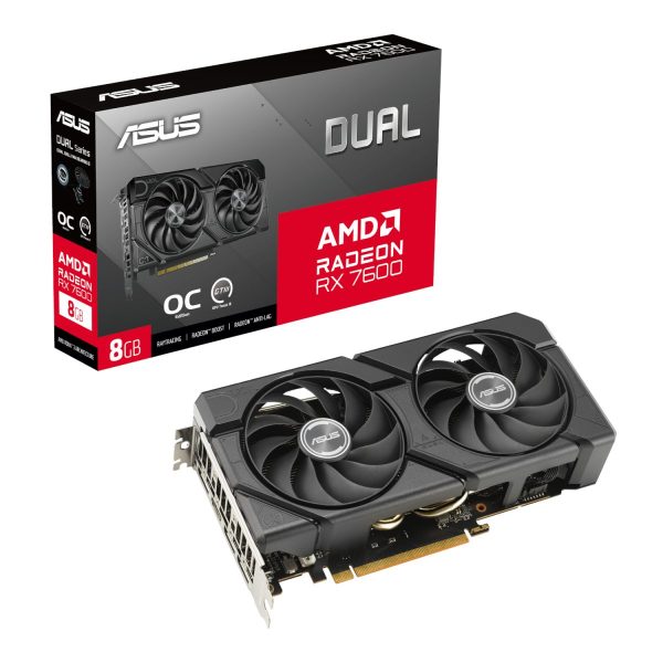 ASUS Dual Radeon RX 7600 EVO OC Edition