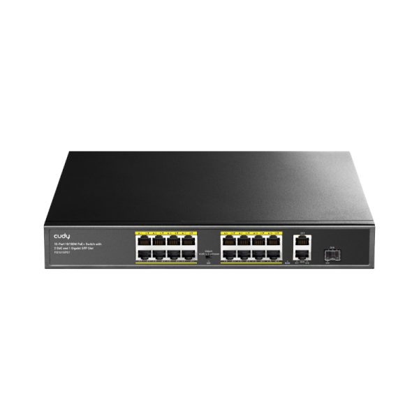 Cudy 16-Port Unmanaged PoE+ Switch