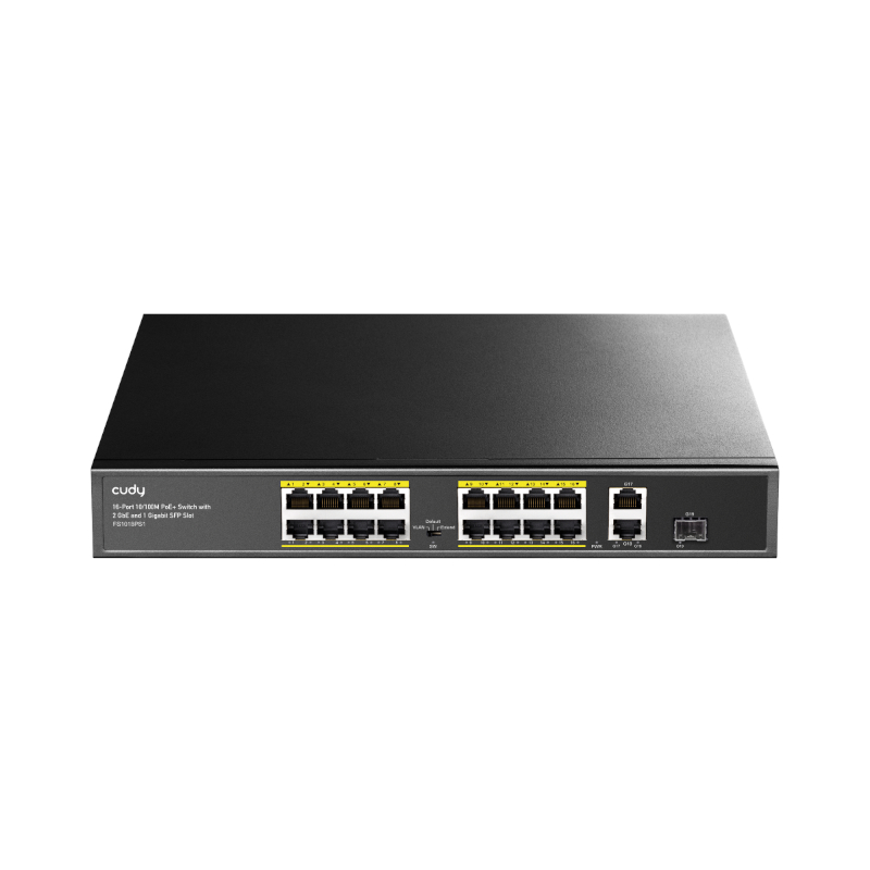 Cudy 16-Port Unmanaged PoE+ Switch