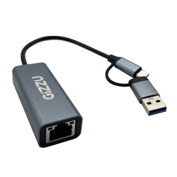 Gizzu High Speed Type-C/A to Gigabit