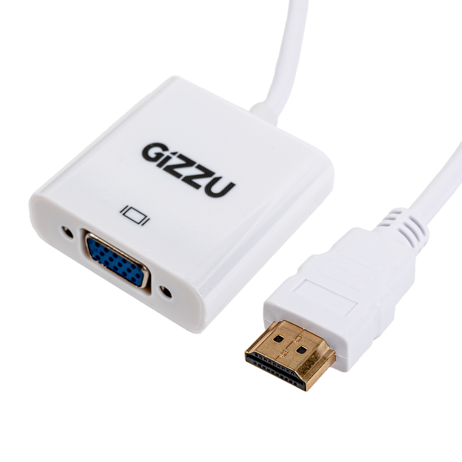Gizzu 1080P HDMI to VGA Adapter with