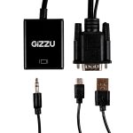 Gizzu 1080P VGA to HDMI Adapter with