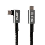 Gizzu 100W 10Gbps Type-C Angled 1m