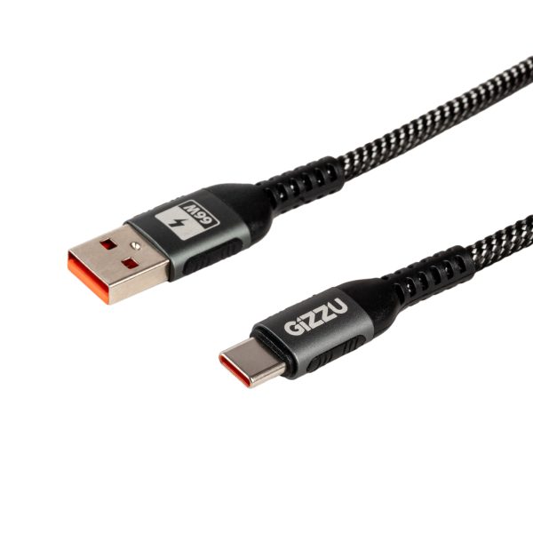 GIZZU 66W 480Mbps USB to Type-C 1m