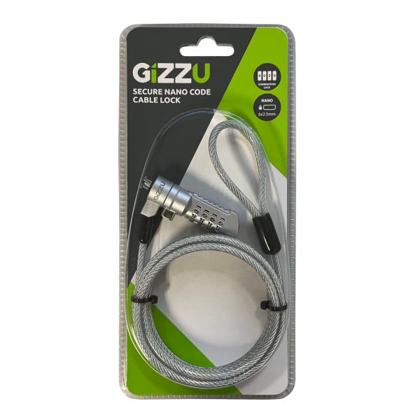 GIZZU 1.8m Nano Combination Lock